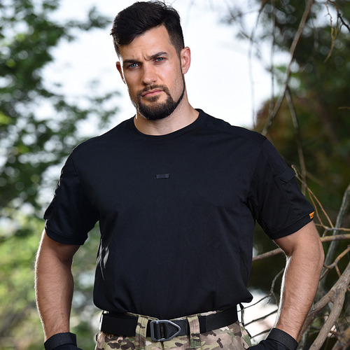 Camiseta De Manga Corta Para Hombre, Entrenamiento Deportivo