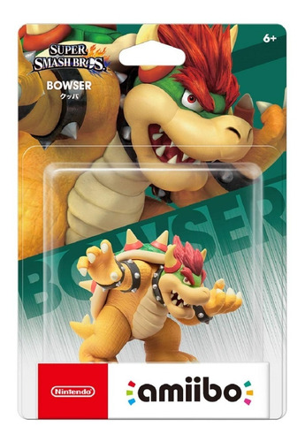 Amiibo Bowser Japones Super Smash Bros Serie Nuevo Y Sellado