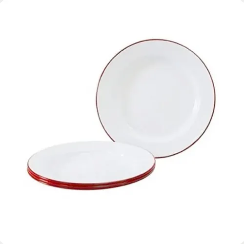Plato De Metal Esmaltado MercadoLibre