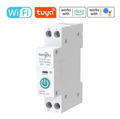 Imagen 5 de 7 de Automático Inteligente Tuya Inalámbrico Con Wifi