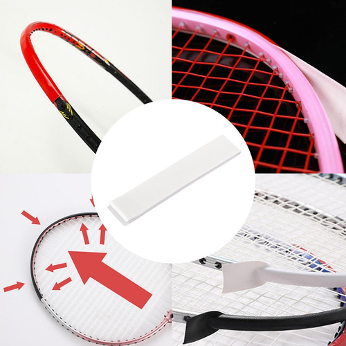 Durable Pu Bádminton Squash Raqueta Cabeza Protección