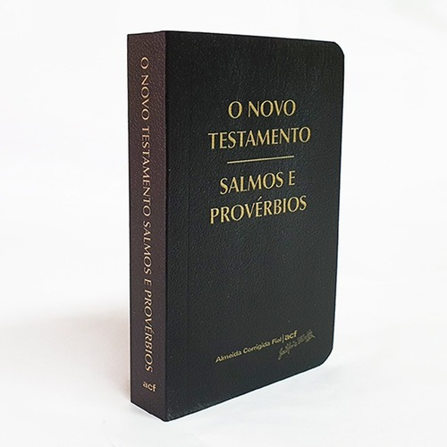 Bíblias Novo Testamento Acf De Bolso Salmos E Provérbios