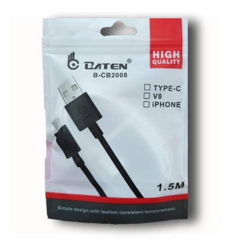 2 Cable Micro Usb Celular Logic Carga Rapida Tienda