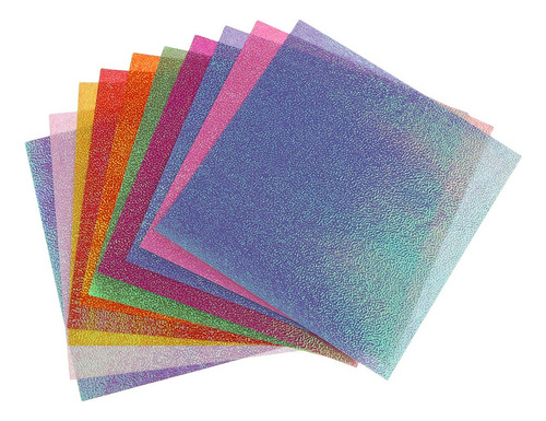 Para 50pcs Cuadrados Plegables De Color Origami Teñido