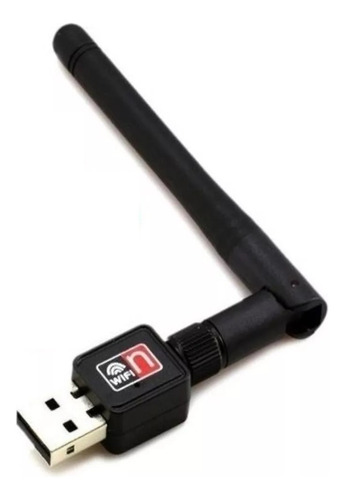 Adaptador Usb 2.0 Wifi 802.11n Con Antena Wireless 1200mbps