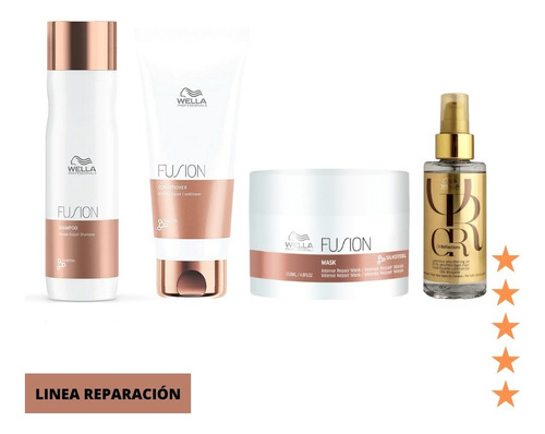 Wella Fusion Linea Reparación - Ml A $4 - mL a $416