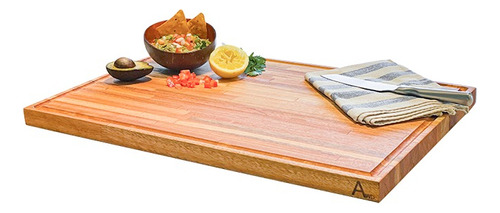 Tabla De Madera Para Cocinar, Asado, Picada (40cm X 30cm)