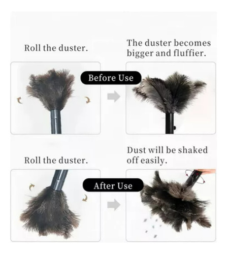 C Plumero Soft Feather B Para Eliminar Y Limpiar El Polvo