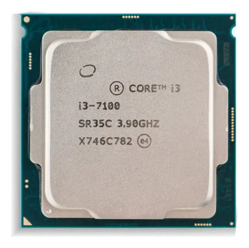 Procesador De Cpu Core I3 7100, 3,9 Ghz, 2 Núcleos, Lga 1151