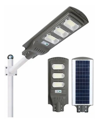 Foco Solar Led Exterior 90w Control & Sensor Con Soporte F34