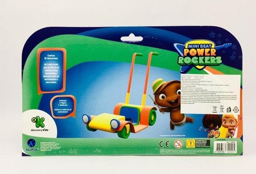 Mini Beat Power Rockers Carlos Con Vehiculo Discovery Kids