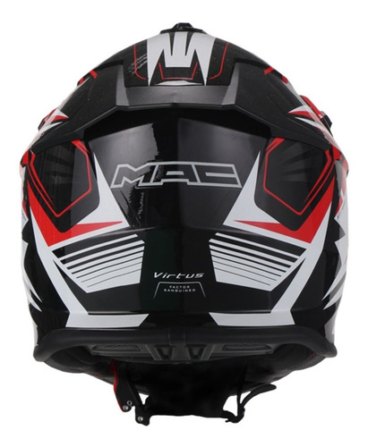 Imagen 5 de 5 de Casco Mac Virtus Sharp