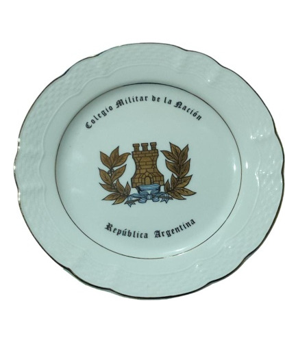 Plato Colegio Militar De La Nación Argentina Colección