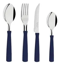 Comprar Juego de cubiertos Tramontina Set Cubiertos x24 New Kolor azul - 24