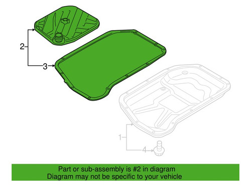 Kit Filtro Transmision Hidraulica Audi A4 2.0 Tfsi 2008-2022