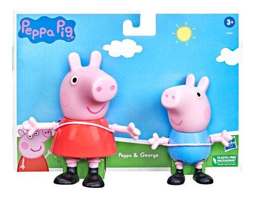 Peppa Pig - Figuras Básicas 12,5 Cm (peppa Y George) Hasbro