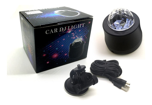 Luz Escenario Colorida Para Interior Coche Ambiente Bola Led