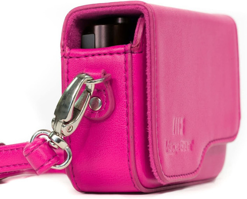 Funda Para Camara Canon Powershot G9 X Mark Ii, Rosa/piel