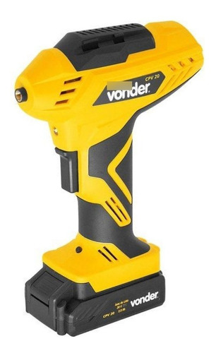 Compressor de ar mini elétrico portátil Vonder CPV 20 100V/240V 50Hz/60Hz amarelo/preto