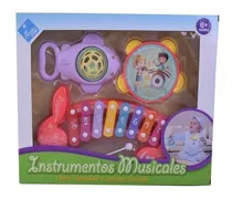 Comprar Set Musical Xilofon Pandereta Y Sonajero Tm1 7442 Ttm