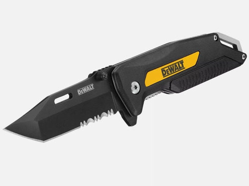 Cuchillo Plegable Dentado Acero Inoxidable Navaja Dewalt