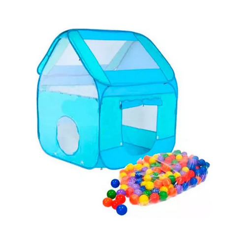 Jardin Castillo Pelotero Juego Autoarmable Kit 50 Pelotas 