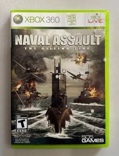 Naval Assault The Killing Tide (xbox 360, Mídia Física) (Usado)