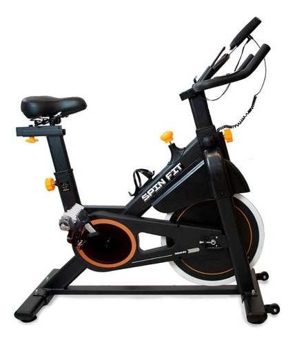 Imagen 1 de 3 de Bicicleta Spinning Fija Estática 8kg Ejercicio Spin Pro Ms