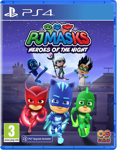 Jogo Pj Masks Heroes Of The Night Ps4 Midia Fisica