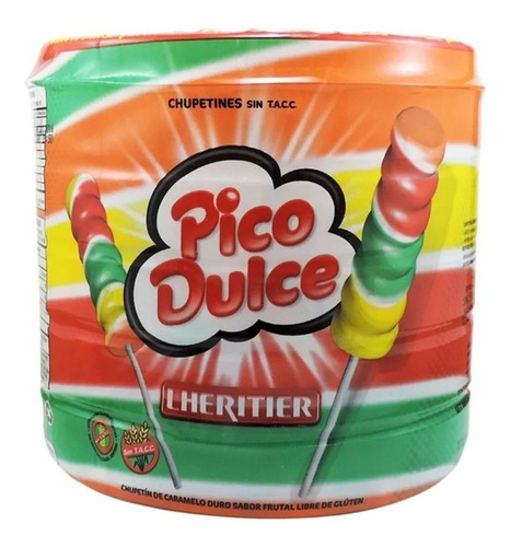 Imagen 1 de 3 de Chupetín Pico Dulce X 48 Unidades - Lollipop