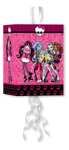 Combo Monster High - Piñata+cartel+banderín