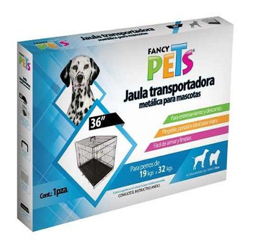 Jaula Metalica Plegable Para Perro Y Gato 36     Fancy Pets