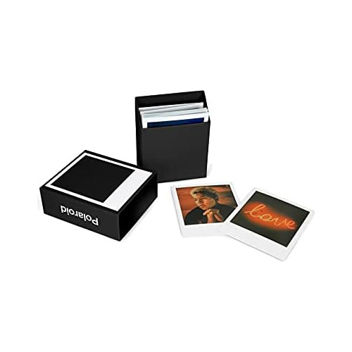 Caja De Almacenamiento De Fotos Polaroid, Negra (6116)