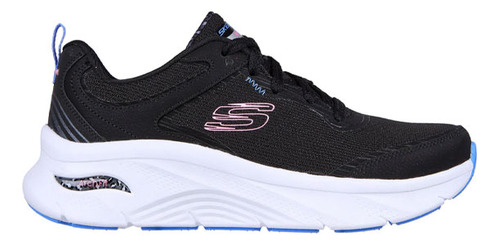 Tenis Mujer Skechers Arch Fit Dlux Rich Facets - Negro