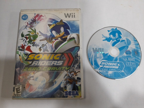 Sonic Riders Zero Gravity Sin Instructivo Para Nintendo Wii