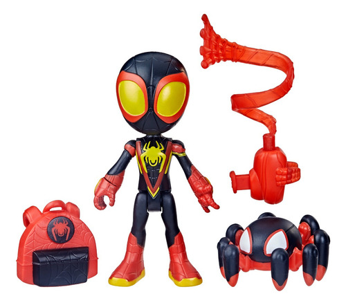 Figura Preescolar De Miles Morales: Spidey-man Web-spinners