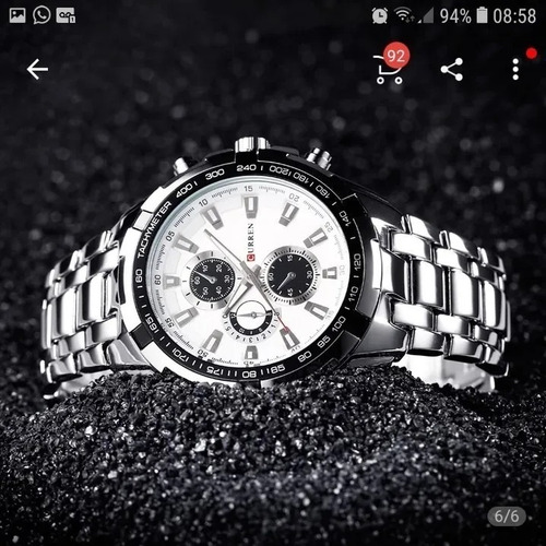 Relógio Masculino Curren Original Barato Luxo C.51