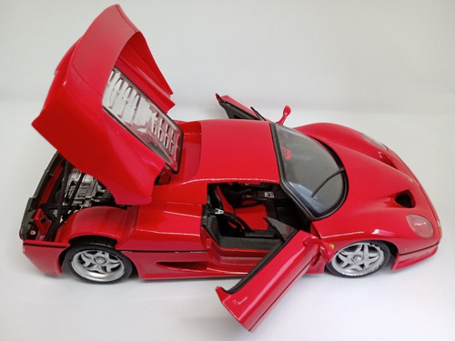 Imagen 5 de 7 de Ferrari F50 Rojo Maisto Carro De Colección A Escala 1 18