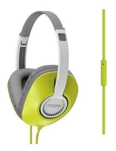 Koss Ur23i Auriculares Supraaurales Con Micrófono Color Verde