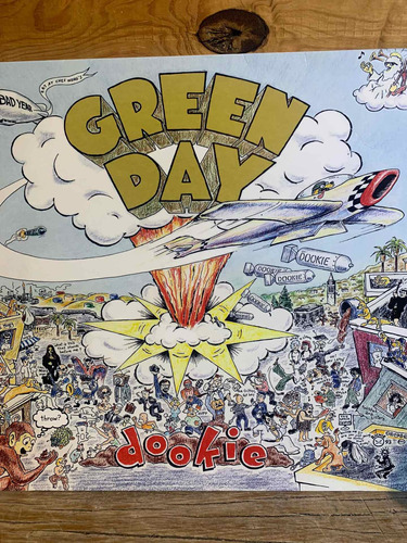 Lp Green Day Dookie Basket Case Vinilo