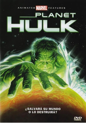 Planet Hulk Pelicula Animada Dvd 