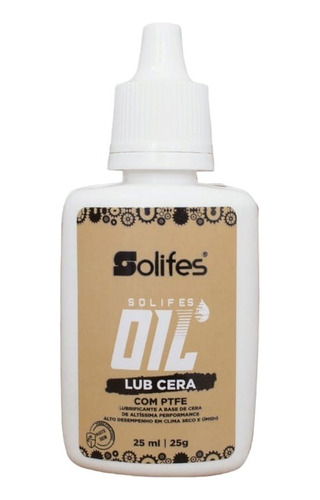 Cera Lubricante Solifes Con Ptfe 25 Ml. P/ Bici