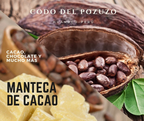 Manteca De Cacao 100% Natural 100 G