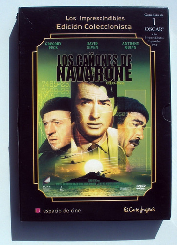 Dvd Box - Los Cañones De Navarone + Libro - Imp. España