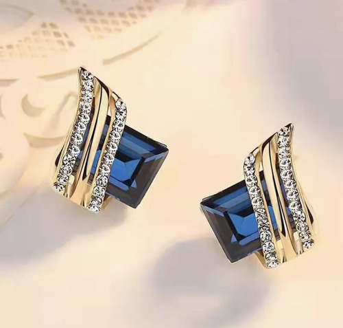 Elegantes Aretes Para Dama Rojo Pasión Ideal Toda Ocasión