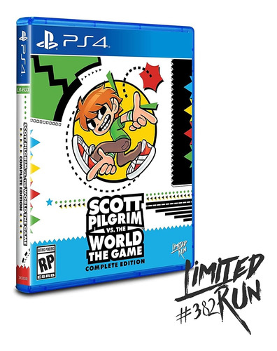 Scott Pilgrim Vs The World The Game Limited Run - Ps4 Físico