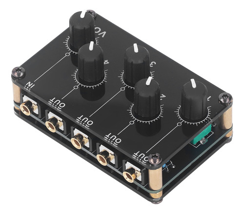 Mezclador Sound Line Tx400, 4 Canales, Mini Estéreo Portátil