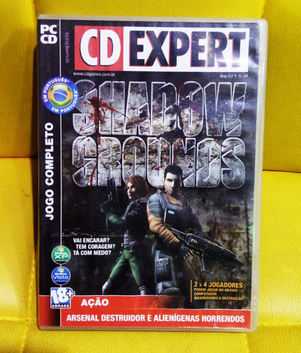 Computador Pc Game Shadow Grounds Jogo