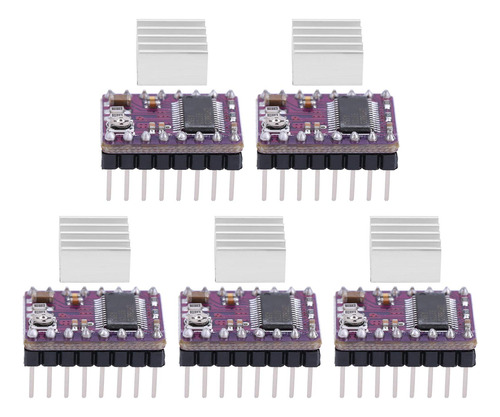 Modulo Controlador Motor Paso Drv8825 Uds Disipador Calor 3d