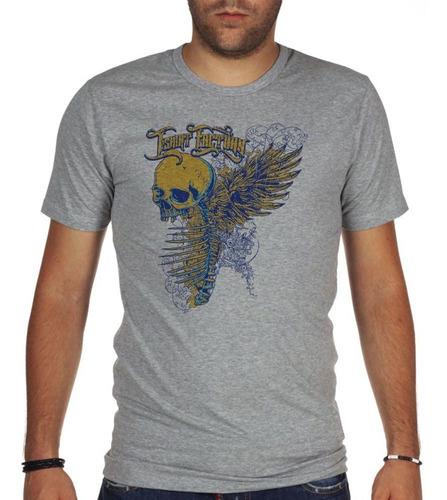 Remera De Hombre Calavera Skull Factory